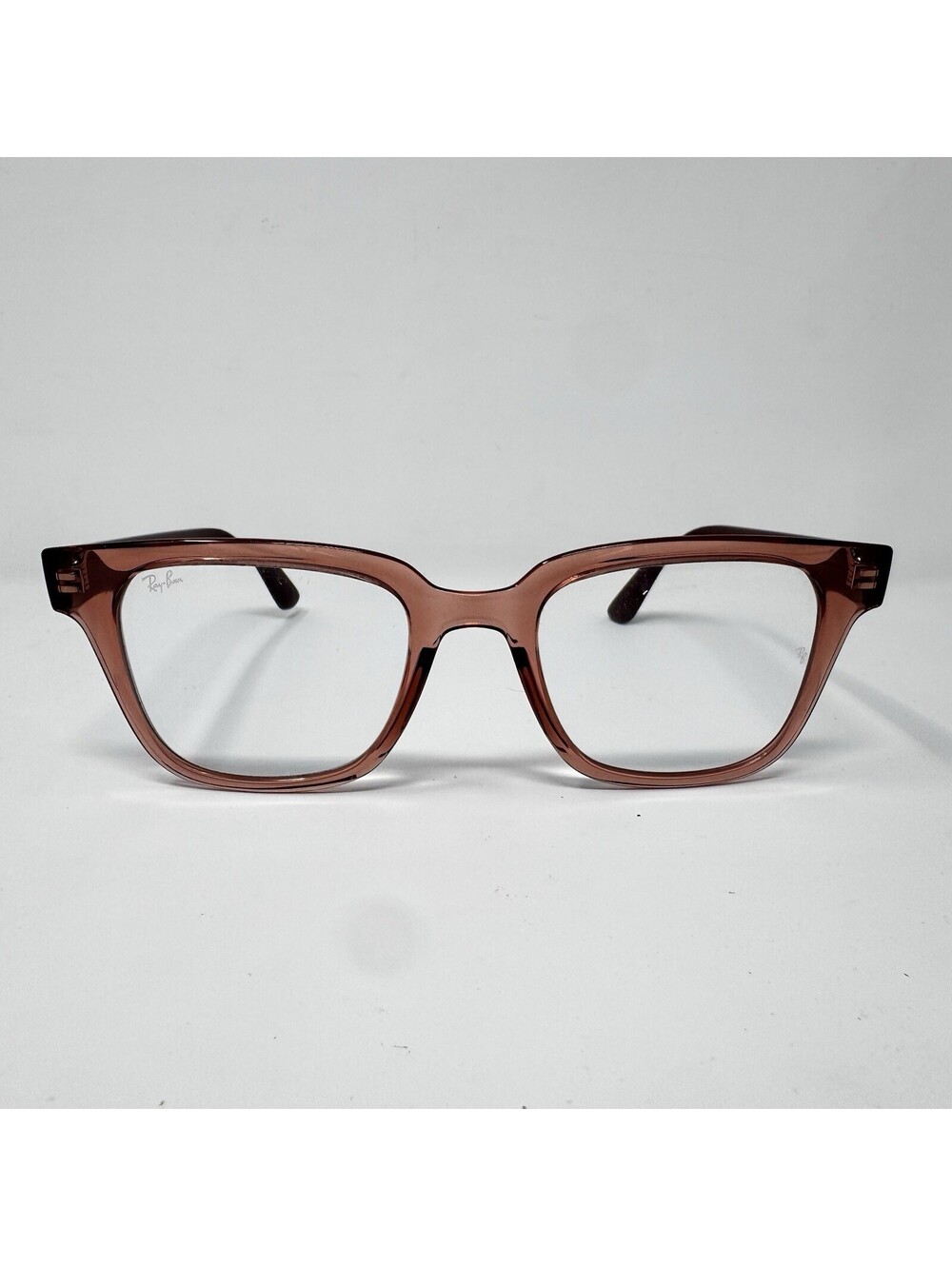 Ray-Ban RB4323-V 5942 Transparent Light Red Eyeglass Frames 51-20-150